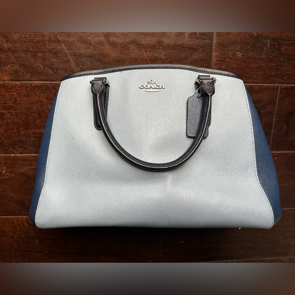 Coach Color block Margot Carryall. Blue